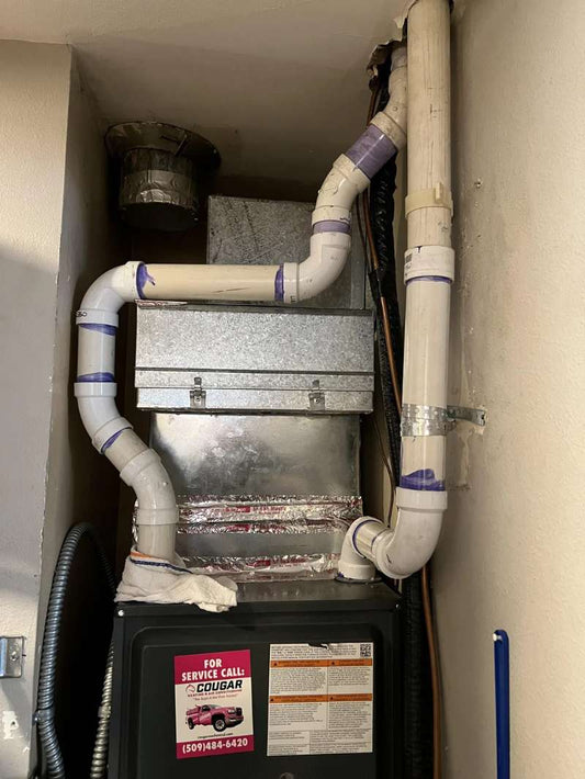 Furnace Intake Pipe Leaking Water? It’s NOT Condensation (Real Case Analysis)